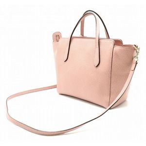 Gucci Handbag 2WAY Leather Swing Mini Pink